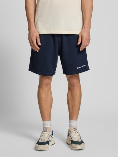 CHAMPION Relaxed Fit Shorts mit Label-Stitching Modell 'ICONS' Marine 4