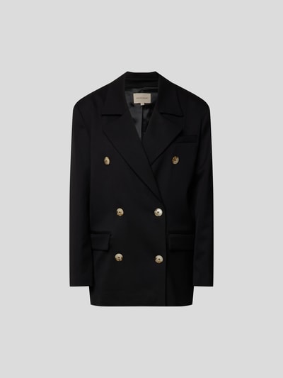 LouLou Studio Blazer mit Reverskragen Black 2