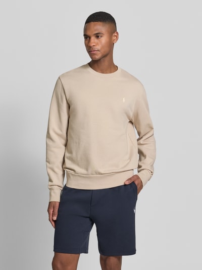Polo Ralph Lauren Relaxed Fit Sweatshirt aus reiner Baumwolle Beige 4