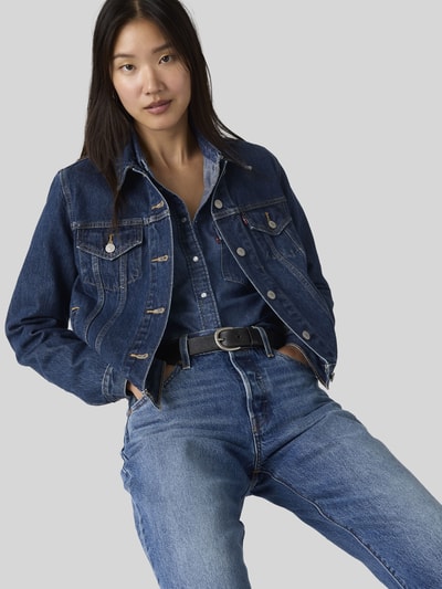 Levi's® 300 Regular Fit Jeansjacke aus reiner Baumwolle Blau 5