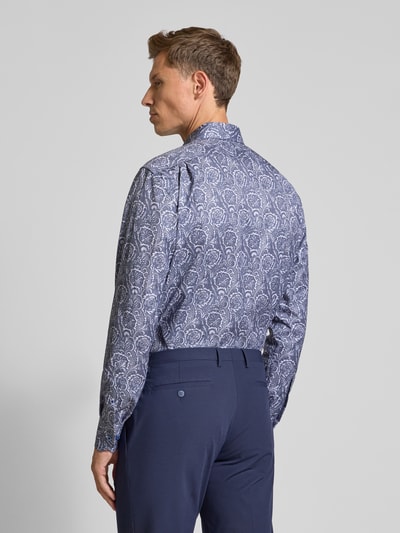 Stenstroms Regular Fit Business-Hemd mit Kentkragen Blau 5