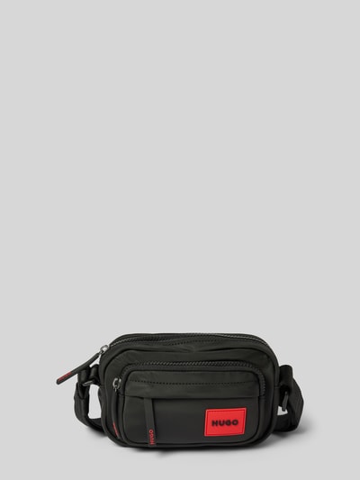 HUGO Bauchtasche mit Label-Patch Modell 'Ethon' Black 1