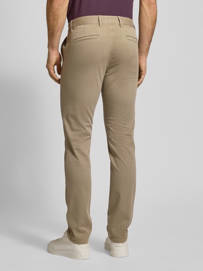 BOSS Orange Slim Fit Chino mit Gürtelschlaufen Beige 5