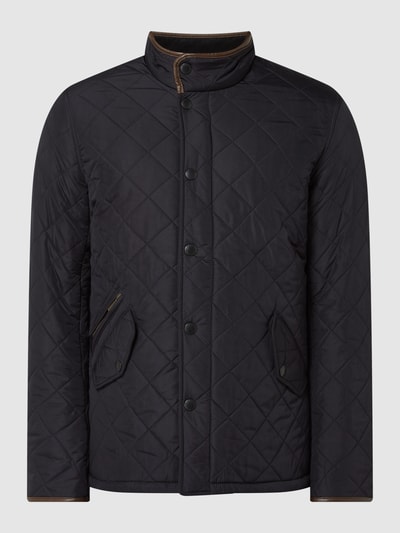 Barbour Steppjacke mit Pattentaschen Modell 'Powell' Marine 2