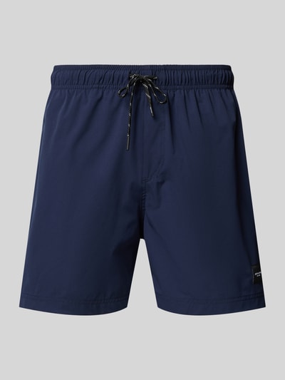 Jack & Jones Badehose mit elastischem Bund Modell 'STMAUI' Dunkelblau 1