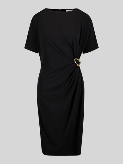Vera Mont Cocktailjurk met plooien in de taille Zwart - 2