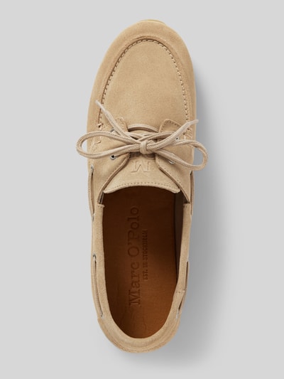 Marc O'Polo Slipper aus Rindsvelours Sand 3