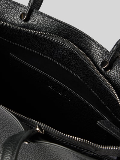 Valentino Bags shopper met labelopschrift Model: 'PARKA' Zwart - 4