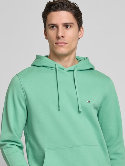 Tommy Hilfiger Regular Fit Hoodie aus reiner Baumwolle Apfel 3