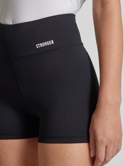 Stronger Shorts mit elastischem Bund Modell 'Alma' Black 3