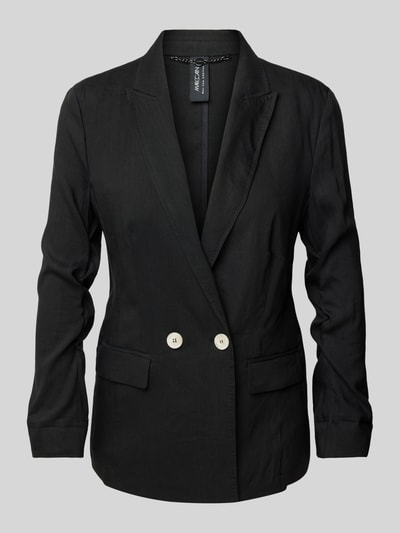 Marc Cain Leinenblazer mit Reverskragen Black 1