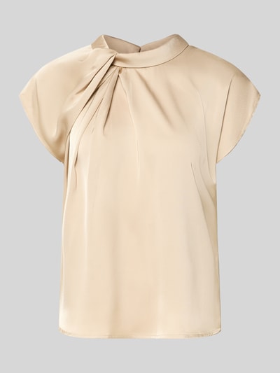 Neo Noir Blusenshirt mit Stehkragen Sand 2