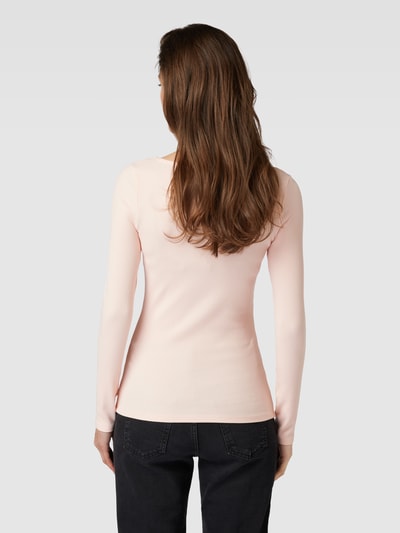 Guess Longsleeve mit Rippenstruktur Rosa 5