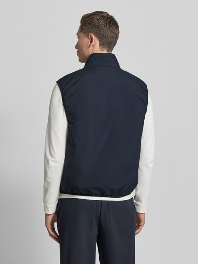 BOSS Slim Fit Weste im Blouson-Stil Modell 'HANRY-VEST' Marine 5
