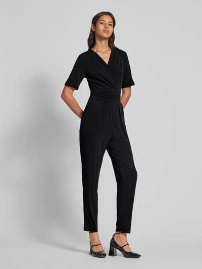 ZABAIONE Jumpsuit in wikkellook Zwart - 1