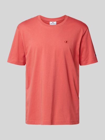 CHAMPION T-shirt met logostitching, model 'ICONS' Rood - 2