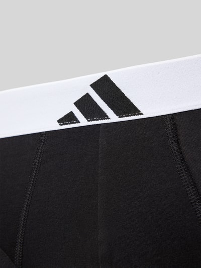 adidas Sportswear Slip met elastische band met logo in een set van 3 stuks, model 'Active Flex' Zwart - 2