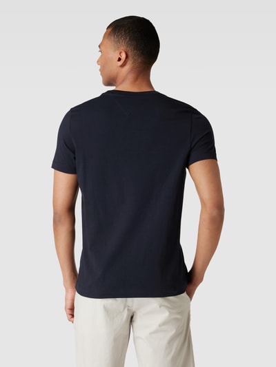 Tommy Hilfiger T-Shirt mit Label-Print Marine 5