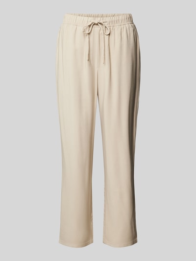 Mango Regular Fit Stoffhose mit Tunnelzug Modell 'FLUIDO' Beige 2