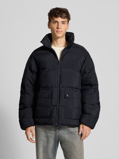 adidas Originals Kurtka pikowana z zamkiem błyskawicznym Czarny 4