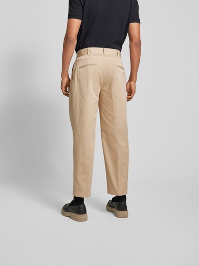 MAISON KITSUNE Stoffhose aus reiner Baumwolle Sand 5