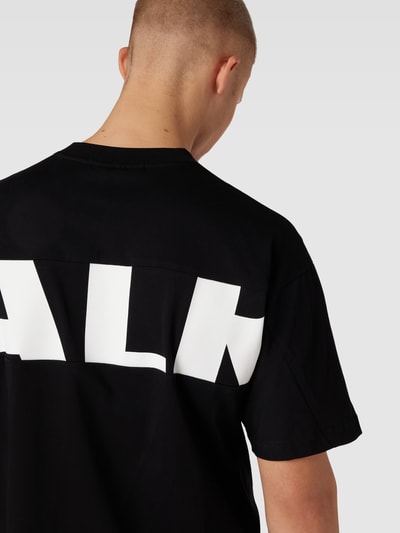 BALR. T-Shirt mit Label-Print auf der Rückseite Modell 'Game Day' Black 3