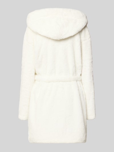 SCHIESSER Badjas met steekzakken Offwhite - 3