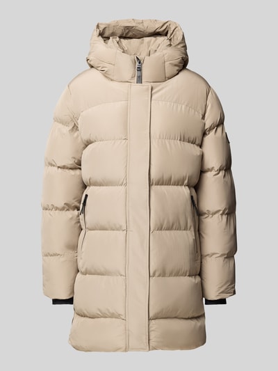 Superdry Kurtka pikowana z kieszeniami zapinanymi na zamek błyskawiczny Kamienny 2