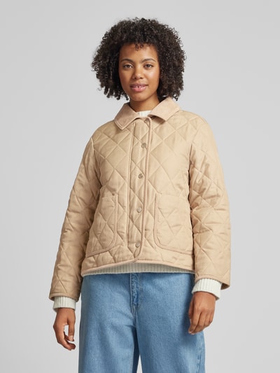 Gant Steppjacke mit aufgesetzten Taschen Beige 4