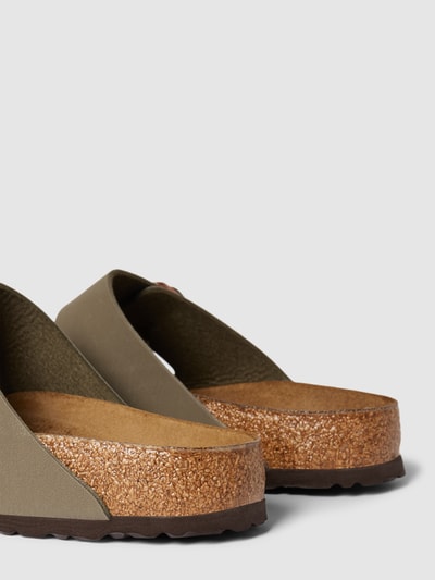 Birkenstock Slides mit Dornschließen Modell 'ARIZONA' Sand 2