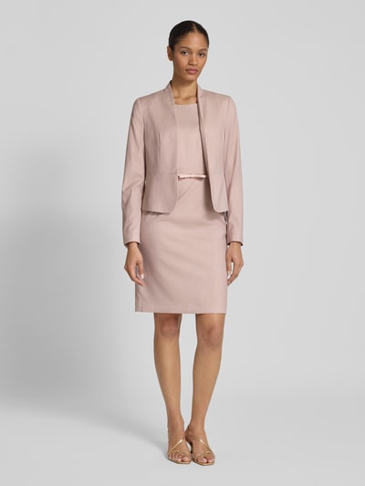 Christian Berg Woman Selection Knielanges Kleid mit Taillengürtel Rose 1