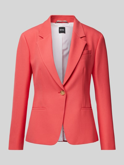 BOSS Blazer mit Brustleistentasche Modell 'Jia' Pink 1