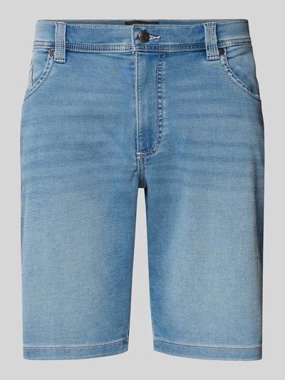 bugatti Modern Fit Jeansshorts im 5-Pocket-Design Marine 2
