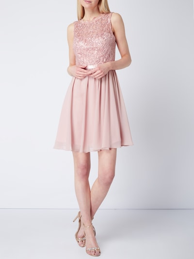 Laona Cocktailkleid mit floraler Spitze Rose 1