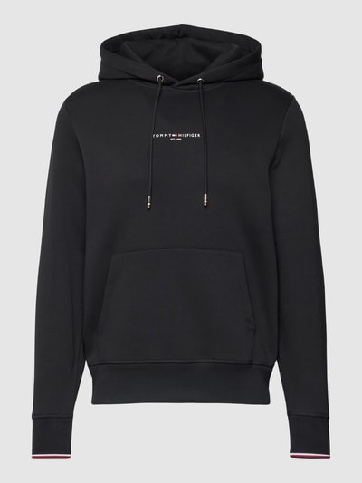 Tommy Hilfiger Hoodie mit Känguru-Tasche Black 2