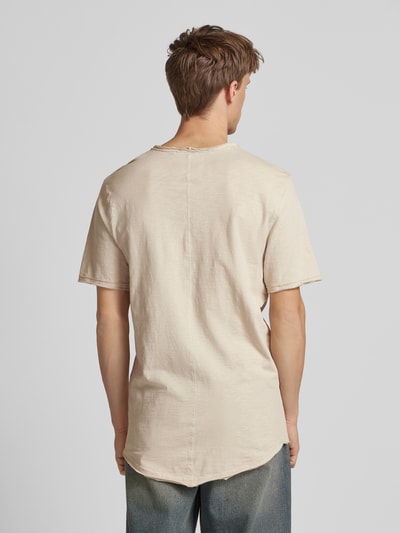 Only & Sons T-Shirt mit V-Ausschnitt Modell 'BENNE' Beige 5