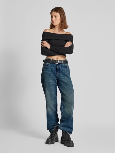 Noisy May Baggy Fit High Waist Jeans im 5-Pocket-Design Modell 'JOSIE' Jeansblau 1