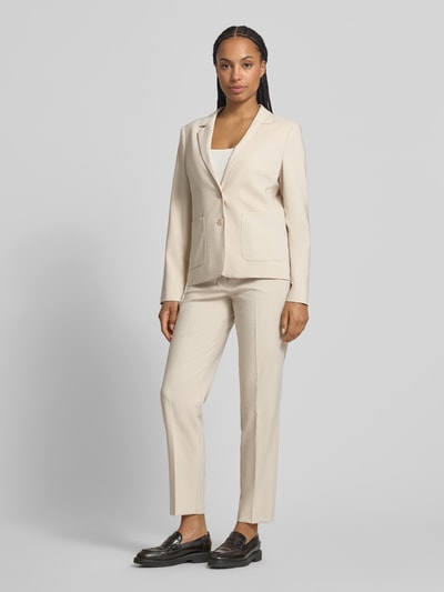 Betty Barclay Slim Fit Blazer mit Reverskragen Beige 1