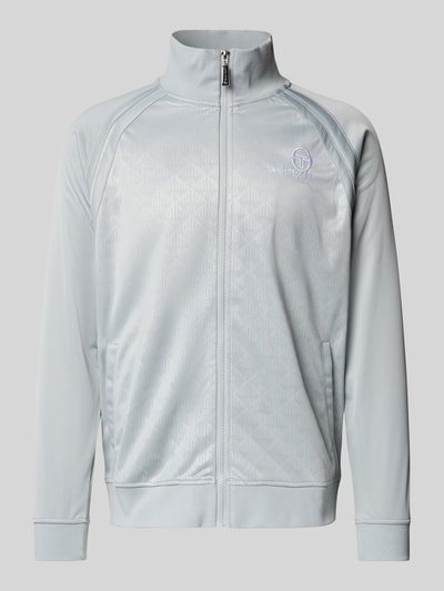 SERGIO TACCHINI Trainingsjacke mit Label-Stitching Modell 'GHIBLI' Hellgrau 2
