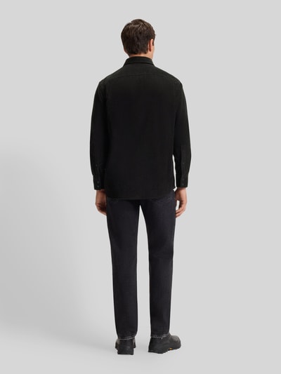 BOSS Orange Regular Fit Freizeithemd aus reiner Baumwolle Modell 'RELEGANT_6_M'
 Black 5