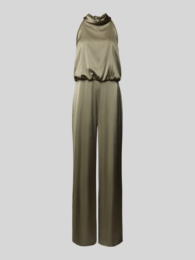 VM by Vera Mont Regular Fit Jumpsuit mit Strukturmuster Oliv 2