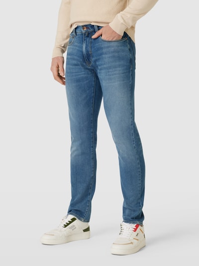 Pierre Cardin Slim Fit Jeans mit Stretch-Anteil Modell "Lyon" Blau 4