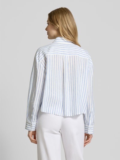 Weekend Max Mara Overhemdblouse met knoopsluiting, model 'NOLANA' Lichtblauw - 5