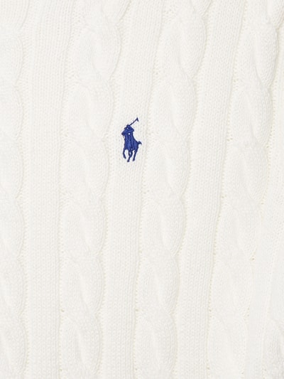 Polo Ralph Lauren Pullover mit Zopfmuster Offwhite 2
