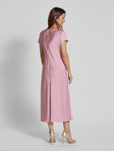 V by Vera Mont Cocktailjurk met knoopdetail Roze - 5