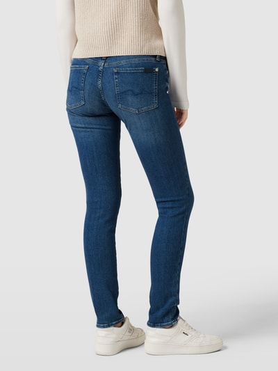 7 For All Mankind Jeansy o kroju slim fit z wpuszczanymi kieszeniami model ‘Pyper’ Niebieski 5