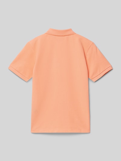 Tom Tailor Regular Fit Poloshirt mit Statement-Stitching Apricot 3