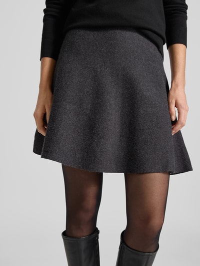 Tom Tailor Denim Ausgestellter Mini-Rock aus Viskose-Mix  Anthrazit 3