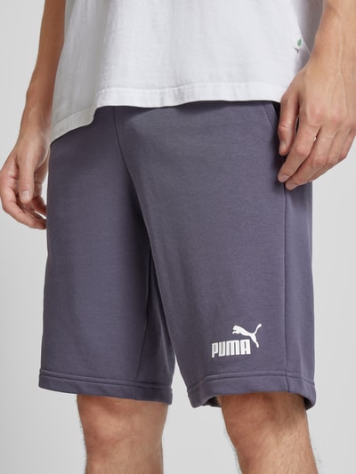 PUMA PERFORMANCE Sweatshorts met elastische band Donkerblauw - 3