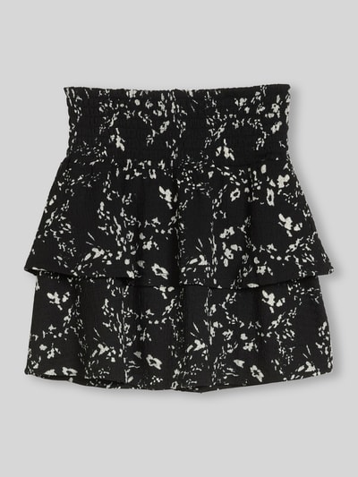 Tom Tailor Denim Mini-Rock mit Volants Black 2